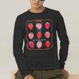 TK Is My Jam Transitional Kindergarten TK Teacher Strawberry Men's Long Sleeve T-Shirt, funny gift