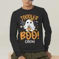 Toddler Boo Crew Babysitters Daycare Teacher Halloween Party Men's Long Sleeve T-Shirt, funny gift