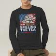 US History Teacher Boston Spilling The Tea Since 1773 Men's Long Sleeve T-Shirt, funny gift US History Teacher Boston Spilling The Tea Since 1773 Men's Long Sleeve T-Shirt, funny gift