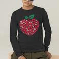Valentines Day Teacher Hearts Apple Love Teach Women Men Men's Long Sleeve T-Shirt, funny gift Valentines Day Teacher Hearts Apple Love Teach Women Men Men's Long Sleeve T-Shirt, funny gift