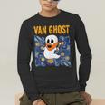 Van Ghost Art Teacher Halloween Van Gogh Starry Night Men's Long Sleeve T-Shirt, funny gift
