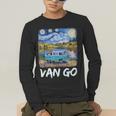 Van Go Retro Vanlife Art Teacher Men's Long Sleeve T-Shirt, funny gift