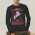 I Want A Hippopotenuse For Christmath Math Teacher Christmas Men's Long Sleeve T-Shirt, funny gift I Want A Hippopotenuse For Christmath Math Teacher Christmas Men's Long Sleeve T-Shirt, funny gift