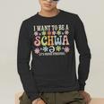 I Want To Be A Schwa It's Never Stressed Reading Teacher Men's Long Sleeve T-Shirt, funny gift I Want To Be A Schwa It's Never Stressed Reading Teacher Men's Long Sleeve T-Shirt, funny gift