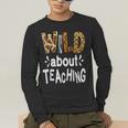 Wild About Teaching Teacher Student First Day Of School Men's Long Sleeve T-Shirt, funny gift Wild About Teaching Teacher Student First Day Of School Men's Long Sleeve T-Shirt, funny gift