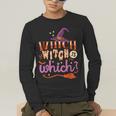 Which Witch Is Which Halloween English Teacher Men's Long Sleeve T-Shirt, funny gift Which Witch Is Which Halloween English Teacher Men's Long Sleeve T-Shirt, funny gift