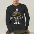 Which Witch Is Which Halloween Grammar Teacher Costume Men's Long Sleeve T-Shirt, funny gift Which Witch Is Which Halloween Grammar Teacher Costume Men's Long Sleeve T-Shirt, funny gift