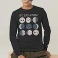 Women Science Teacher Moon Phases Scientist Back To School Men's Long Sleeve T-Shirt, funny gift