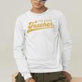 4th Grade Teacher Cute Vintage Graphic Fourth Grade Teacher Men's Long Sleeve T-Shirt, funny gift 4th Grade Teacher Cute Vintage Graphic Fourth Grade Teacher Men's Long Sleeve T-Shirt, funny gift
