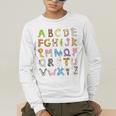 ABC Animals Alphabet Graphic Boys Girls Kindergarten Teacher Men's Long Sleeve T-Shirt, funny gift ABC Animals Alphabet Graphic Boys Girls Kindergarten Teacher Men's Long Sleeve T-Shirt, funny gift