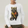 Back To School Raccoon Teachers Student Kids Men's Long Sleeve T-Shirt, funny gift