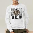 Back To School Teacher Life Apple Leopard Teacher Women Men's Long Sleeve T-Shirt, funny gift Back To School Teacher Life Apple Leopard Teacher Women Men's Long Sleeve T-Shirt, funny gift