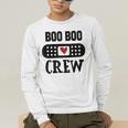 Boo Boo Crew First Aid School Nurse Day Care Teacher Men's Long Sleeve T-Shirt, funny gift Boo Boo Crew First Aid School Nurse Day Care Teacher Men's Long Sleeve T-Shirt, funny gift