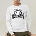 Bulldogs Teacher Student School Sports Fan Team Spirit Men's Long Sleeve T-Shirt, funny gift