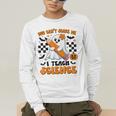You Can't Scare Me I Teach Science Retro Teacher Halloween Men's Long Sleeve T-Shirt, funny gift You Can't Scare Me I Teach Science Retro Teacher Halloween Men's Long Sleeve T-Shirt, funny gift