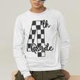 Checkered Fourth Grade Back To School Teachers Students Men's Long Sleeve T-Shirt, funny gift Checkered Fourth Grade Back To School Teachers Students Men's Long Sleeve T-Shirt, funny gift