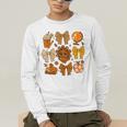 Coquette Teach Teacher Bows Thanksgiving Turkey Fall Autumn Men's Long Sleeve T-Shirt, funny gift Coquette Teach Teacher Bows Thanksgiving Turkey Fall Autumn Men's Long Sleeve T-Shirt, funny gift