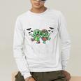 Creepin It Real Monster School Preschool Teacher Halloween Men's Long Sleeve T-Shirt, funny gift