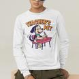 Cute Elementary School Student Dog Teacher's Pet Men's Long Sleeve T-Shirt, funny gift