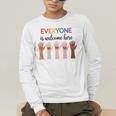 Everyone Is Welcome Here Idaho Teacher Men's Long Sleeve T-Shirt, funny gift Everyone Is Welcome Here Idaho Teacher Men's Long Sleeve T-Shirt, funny gift