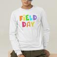 Field Day Green Team For Teacher Kids Field Day Games Men's Long Sleeve T-Shirt, funny gift