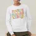 Fourth Grade Vibes Hello Team 4th Grade Teacher Kids Retro Men's Long Sleeve T-Shirt, funny gift Fourth Grade Vibes Hello Team 4th Grade Teacher Kids Retro Men's Long Sleeve T-Shirt, funny gift