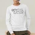Ghost Costume Gym Physical Education Teacher PE Coach Men's Long Sleeve T-Shirt, funny gift
