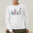 Grammar Teacher Punctuation English First Day Back To School Men's Long Sleeve T-Shirt, funny gift