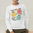 Happy To See Your Face Teacher Apple Men's Long Sleeve T-Shirt, funny gift Happy To See Your Face Teacher Apple Men's Long Sleeve T-Shirt, funny gift