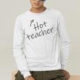 Hot Sexy Teacher Adult Humor Halloween Costume T Shirt Men's Long Sleeve T-Shirt, funny gift Hot Sexy Teacher Adult Humor Halloween Costume T Shirt Men's Long Sleeve T-Shirt, funny gift