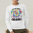 Let The Games Field Day Begin Tie Dye Adults Teacher Kids Men's Long Sleeve T-Shirt, funny gift Let The Games Field Day Begin Tie Dye Adults Teacher Kids Men's Long Sleeve T-Shirt, funny gift