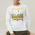 Can I Lick It Periodic Table Science Teacher Student Premium Tri-Blend Men's Long Sleeve T-Shirt, funny gift Can I Lick It Periodic Table Science Teacher Student Premium Tri-Blend Men's Long Sleeve T-Shirt, funny gift