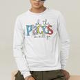 Oh The Places We Will Go Reading Day Book Lovers Teachers Men's Long Sleeve T-Shirt, funny gift
