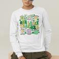 One Lucky Teacher St Patrick's Day Irish Teacher Lucky Era Men's Long Sleeve T-Shirt, funny gift