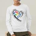 Para Heart Teacher Paraprofessional Paraeducator Men Women Men's Long Sleeve T-Shirt, funny gift
