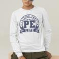 PE Teacher Living That PE Life Physical Education Teacher Men's Long Sleeve T-Shirt, funny gift PE Teacher Living That PE Life Physical Education Teacher Men's Long Sleeve T-Shirt, funny gift