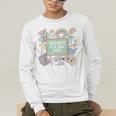 Retro Hooray It's Art Day Art Teacher Back To School Women Men's Long Sleeve T-Shirt, funny gift