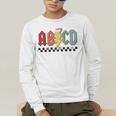 Rock Abcd Back To School Abcd Preschool Teacher Appreciation Men's Long Sleeve T-Shirt, funny gift Rock Abcd Back To School Abcd Preschool Teacher Appreciation Men's Long Sleeve T-Shirt, funny gift