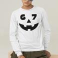 Six Seven Halloween Costume For Students Teachers 6 7 Men's Long Sleeve T-Shirt, funny gift