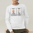 Special Education Teacher First Then Visual I Am Working For Men Women Girls Kids Men's Long Sleeve T-Shirt, funny gift
