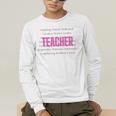 TEACH Inspirational Teacher Comfortable & Stylish T-Shirt Men's Long Sleeve T-Shirt, funny gift TEACH Inspirational Teacher Comfortable & Stylish T-Shirt Men's Long Sleeve T-Shirt, funny gift
