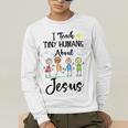 I Teach Tiny Humans About Jesus Sunday School Teacher Men's Long Sleeve T-Shirt, funny gift I Teach Tiny Humans About Jesus Sunday School Teacher Men's Long Sleeve T-Shirt, funny gift