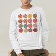 Teacher Apple Back To School Art For School Supplies Men's Long Sleeve T-Shirt, funny gift Teacher Apple Back To School Art For School Supplies Men's Long Sleeve T-Shirt, funny gift