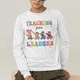 Teaching Future Leaders Otter Back To School Teacher Men's Long Sleeve T-Shirt, funny gift Teaching Future Leaders Otter Back To School Teacher Men's Long Sleeve T-Shirt, funny gift