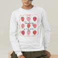 Teaching Is My Jam Teacher Team Crew Cute Strawberry Girls Men's Long Sleeve T-Shirt, funny gift