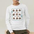 Thankful For Books Turkey Reading Book Lovers Fall Teacher Men's Long Sleeve T-Shirt, funny gift