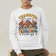 Thankful For My Preschool Turkeys Thanksgiving Teacher Fall Men's Long Sleeve T-Shirt, funny gift Thankful For My Preschool Turkeys Thanksgiving Teacher Fall Men's Long Sleeve T-Shirt, funny gift