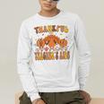 Thankful Teacher's Aide Thanksgiving Autumn Fall Women Men Men's Long Sleeve T-Shirt, funny gift Thankful Teacher's Aide Thanksgiving Autumn Fall Women Men Men's Long Sleeve T-Shirt, funny gift
