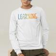 Vintage Play Is Learning Back To School Toddler Teacher Men's Long Sleeve T-Shirt, funny gift Vintage Play Is Learning Back To School Toddler Teacher Men's Long Sleeve T-Shirt, funny gift