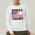 World's Best Okayest Teacher ACY025a For Men Women Men's Long Sleeve T-Shirt, funny gift World's Best Okayest Teacher ACY025a For Men Women Men's Long Sleeve T-Shirt, funny gift